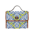 Load image into Gallery viewer, Spanish tile, canvas purse