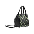 Load image into Gallery viewer, Green bloom, leather shoulder handbag