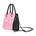 Load image into Gallery viewer, Red Maze, leather shoulder handbag