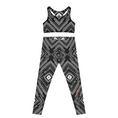 Load image into Gallery viewer, Raw Diamonds, Leggings and Sports Bra Full Set