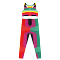 Load image into Gallery viewer, Radio Waves, Leggings and Sports Bra Full Set