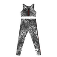 Load image into Gallery viewer, Cheetah Swirl, Leggings and Sports Bra Full Set