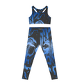 Load image into Gallery viewer, Cool Azul, Leggings and Sports Bra Full Set