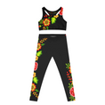 Load image into Gallery viewer, Bright Vines, Leggings and Sports Bra Full Set
