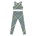 Load image into Gallery viewer, Hounds Plaid, Leggings and Sports Bra Full Set