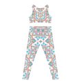 Load image into Gallery viewer, Mosaic, Leggings and Sports Bra Full Set