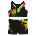 Load image into Gallery viewer, Bright Vines, Shorts and Sports Bra Full Set