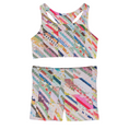 Load image into Gallery viewer, Tilted Quilt, Shorts and Sports Bra Full Set
