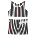 Load image into Gallery viewer, Zebra Stripes, Shorts and Sports Bra Full Set