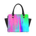 Load image into Gallery viewer, Disco glow, leather shoulder handbag
