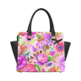 Load image into Gallery viewer, Mystical Garden, leather shoulder handbag