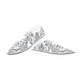 Load image into Gallery viewer, Wallpaper, Women's Classic Canvas Low Top Sneakers