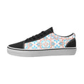 Load image into Gallery viewer, Spanish Tile, Women's Lace-Up Canvas Sneakers