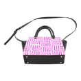 Load image into Gallery viewer, Pink Maze, leather shoulder handbag
