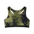 Load image into Gallery viewer, Geometric Camo, Shorts and Sports Bra Full Set