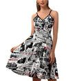 Load image into Gallery viewer, Vintage ads, elegant strap dress