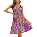 Load image into Gallery viewer, Mystical garden, elegant strap dress