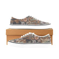 Load image into Gallery viewer, Camo Flowers, Women's Classic Canvas Low Top Sneakers