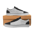 Load image into Gallery viewer, Silver Snake, Women's Lace-Up Canvas Sneakers