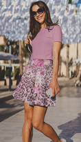 Load image into Gallery viewer, Cheetah Pink, Skort Set