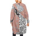 Load image into Gallery viewer, Patchwork, zip up long hoodie