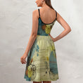 Load image into Gallery viewer, Lemon wedge, elegant strap dress