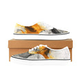 Load image into Gallery viewer, Smoke and Fire, Women's Classic Canvas Low Top Sneakers