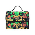 Load image into Gallery viewer, Puzzle pieces, canvas purse