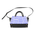 Load image into Gallery viewer, Blue Maze, leather shoulder handbag