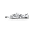 Load image into Gallery viewer, Wallpaper, Women's Classic Canvas Low Top Sneakers