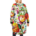 Load image into Gallery viewer, Sun glow, zip up long hoodie