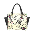 Load image into Gallery viewer, Black and Tan, leather shoulder handbag