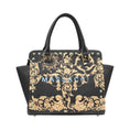 Load image into Gallery viewer, Golden Angels, leather shoulder handbag