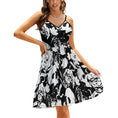 Load image into Gallery viewer, Skull garden, elegant strap dress