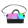 Load image into Gallery viewer, Disco glow, leather shoulder handbag