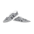 Load image into Gallery viewer, Dark Heart, Men's Classic Canvas Low Top Sneakers