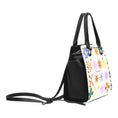 Load image into Gallery viewer, Snowflakes, leather shoulder handbag