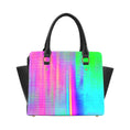 Load image into Gallery viewer, Disco glow, leather shoulder handbag