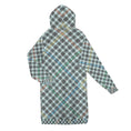 Load image into Gallery viewer, Hounds plaid, zip up long hoodie