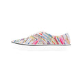 Load image into Gallery viewer, Tilted Quilt, Women's Classic Canvas Low Top Sneakers