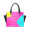 Load image into Gallery viewer, Eighties stripe, leather shoulder handbag