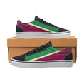 Load image into Gallery viewer, Fresh Plum, Women's Lace-Up Canvas Sneakers