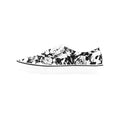 Load image into Gallery viewer, Skull Garden, Women's Classic Canvas Low Top Sneakers