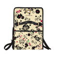 Load image into Gallery viewer, Black and Tan, canvas purse