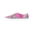 Load image into Gallery viewer, Cheetah Pink, Women's Classic Canvas Low Top Sneakers