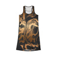 Load image into Gallery viewer, Gold Boa, Icon Dress