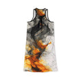 Load image into Gallery viewer, Smoke and Fire, Icon Dress