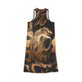 Load image into Gallery viewer, Gold Boa, Icon Dress