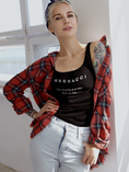 Load image into Gallery viewer, Hustle Is In You, Flowy Racerback Tank