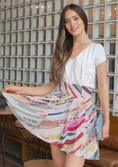 Load image into Gallery viewer, Tilted Quilt, Skort Set